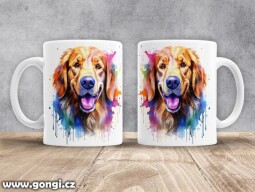 Hrnek - 0328 - Zlatý retrívr 02